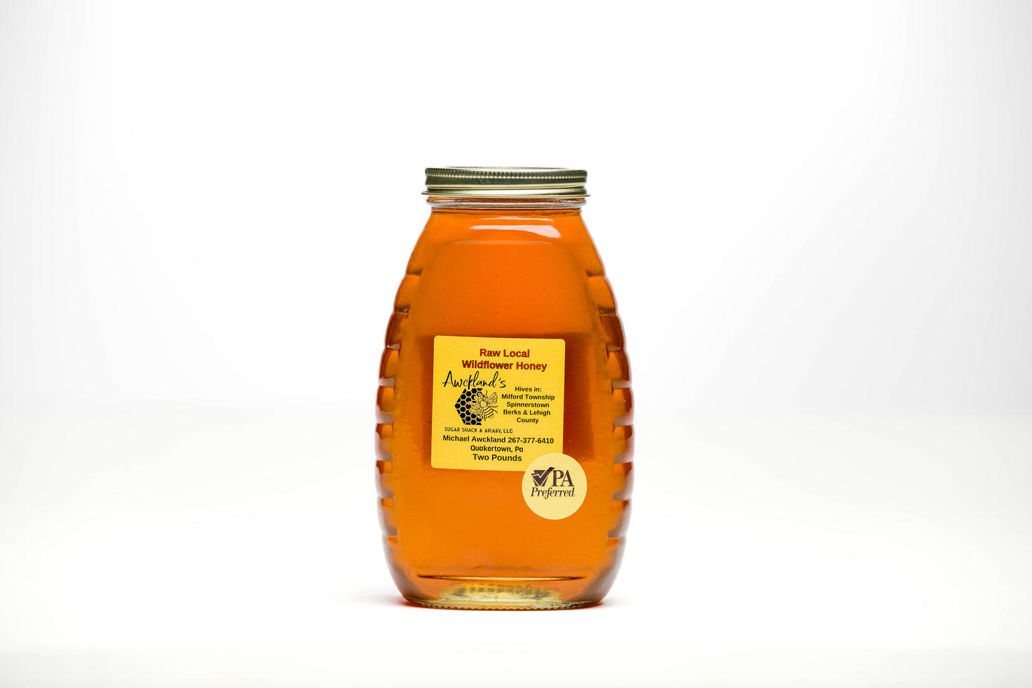 2lb Glass Bottle