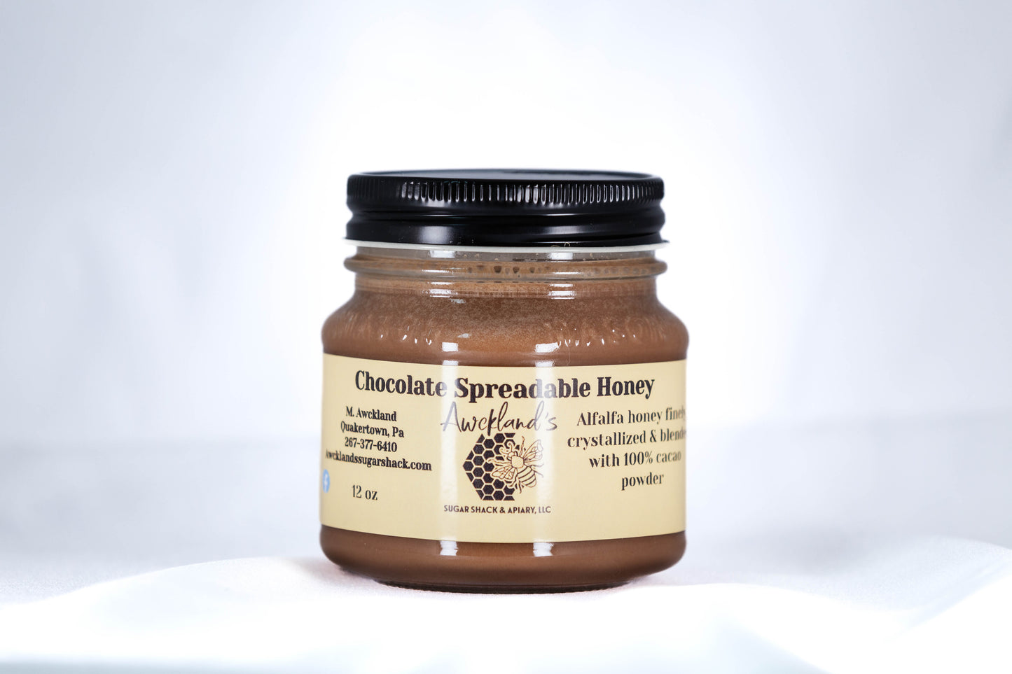 12oz Chocolate Spreadable Honey