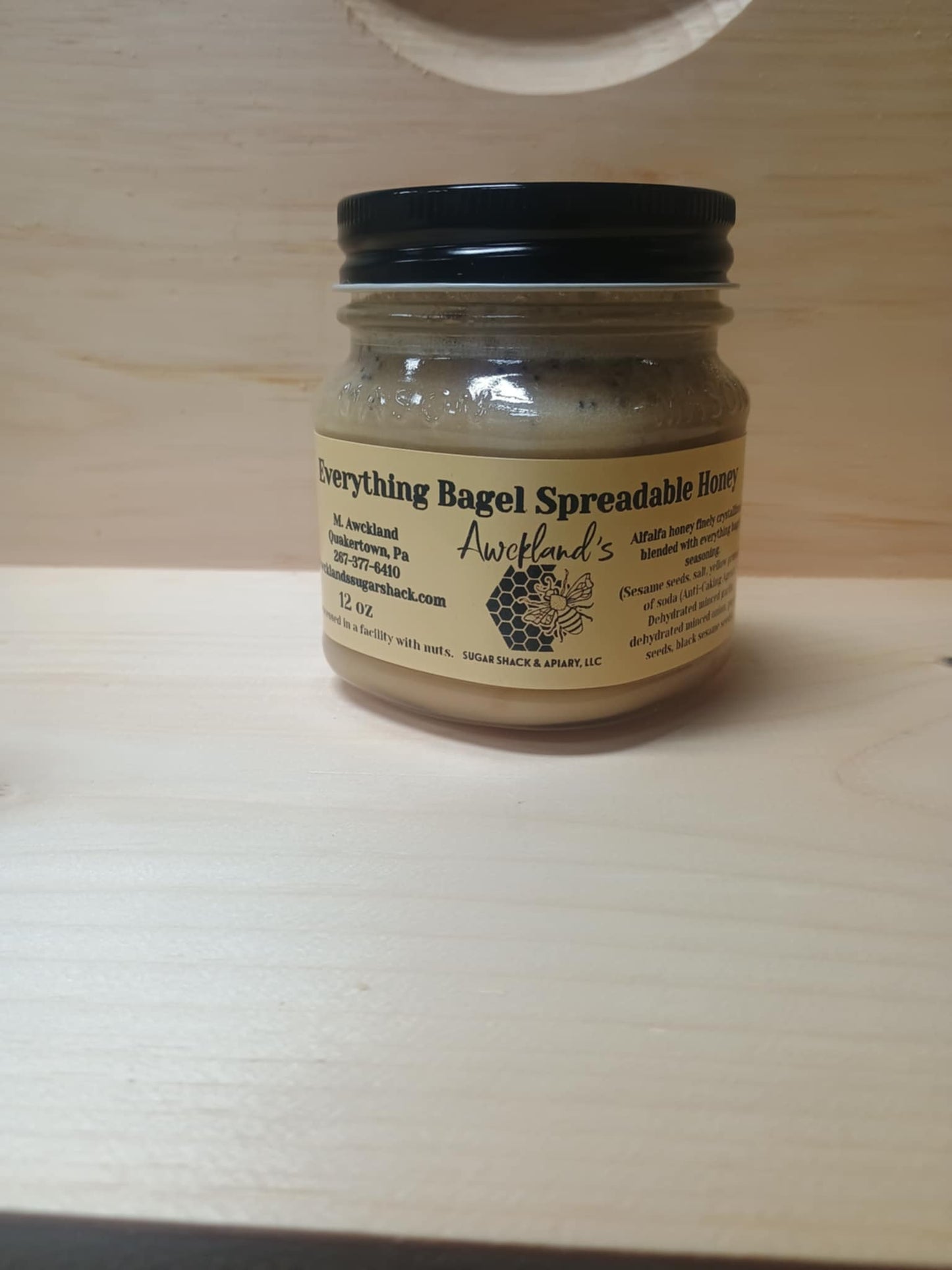 12oz Everything Bagel Spreadable Honey