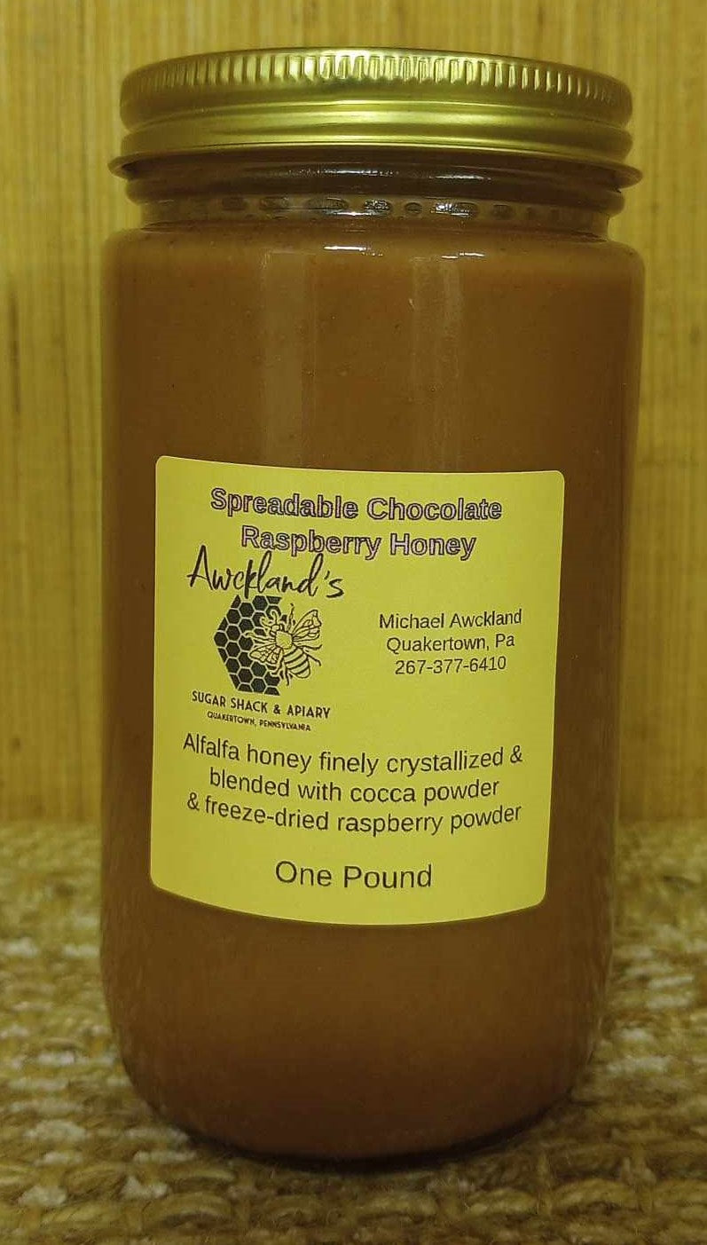 Spreadable Chocolate Raspberry Honey