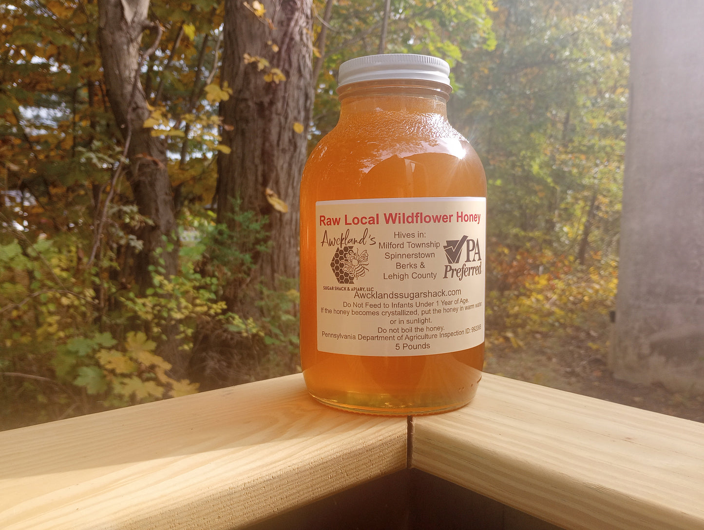 5lb Glass Jar