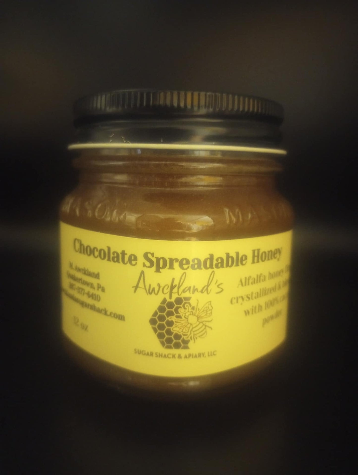 12oz Chocolate Spreadable Honey