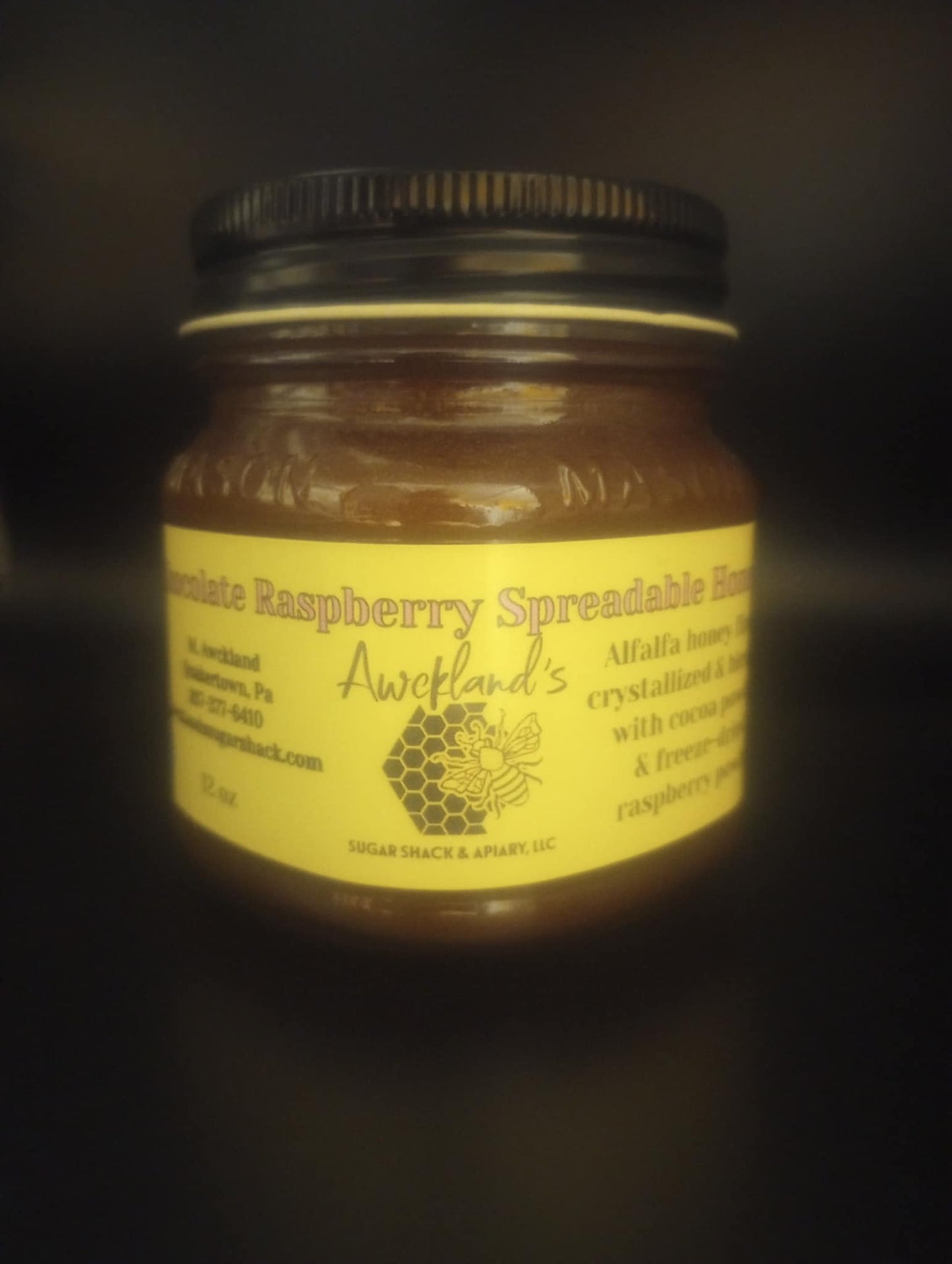 Spreadable Chocolate Raspberry Honey