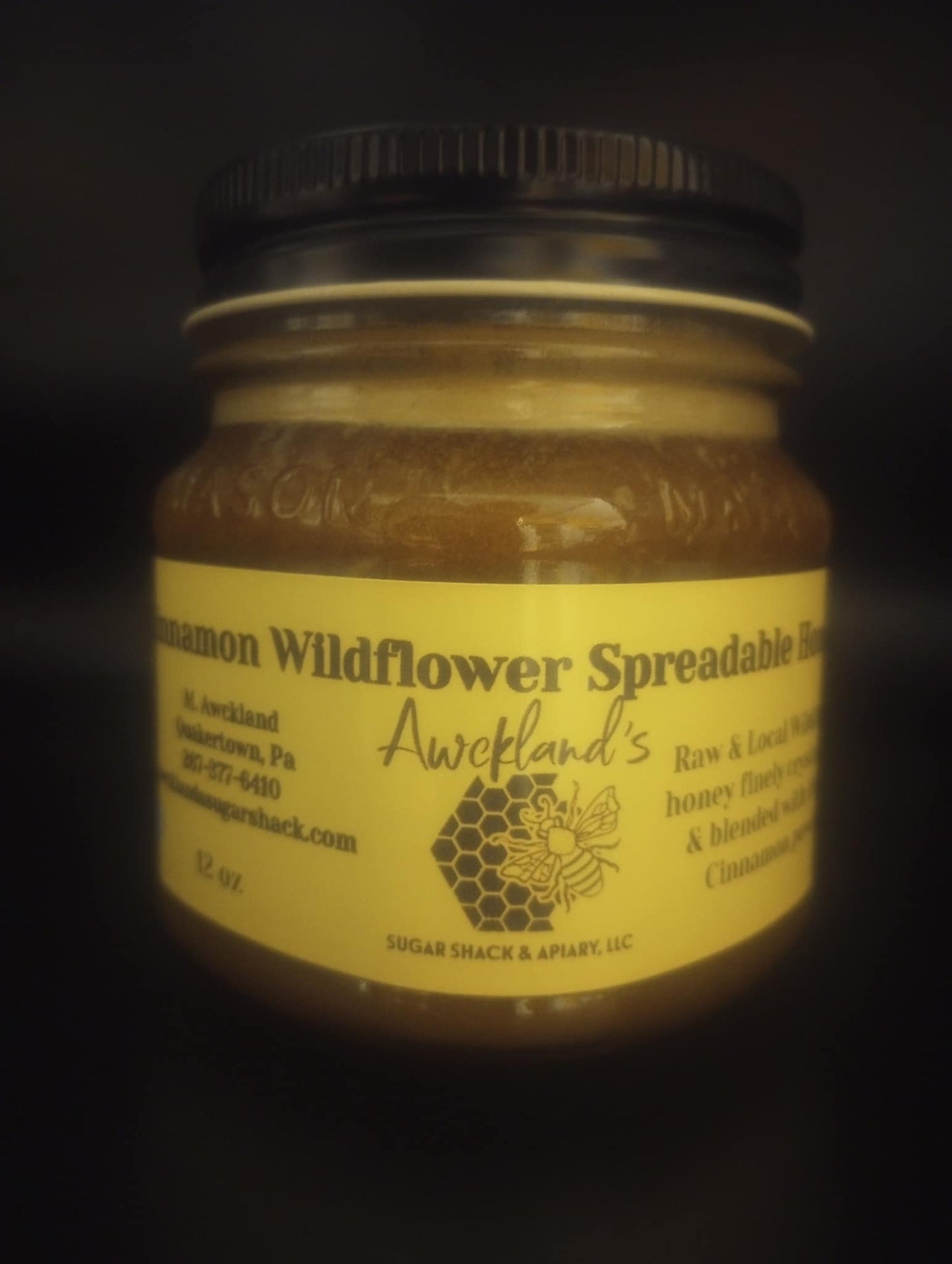 Spreadable Wildflower Cinnamon Honey