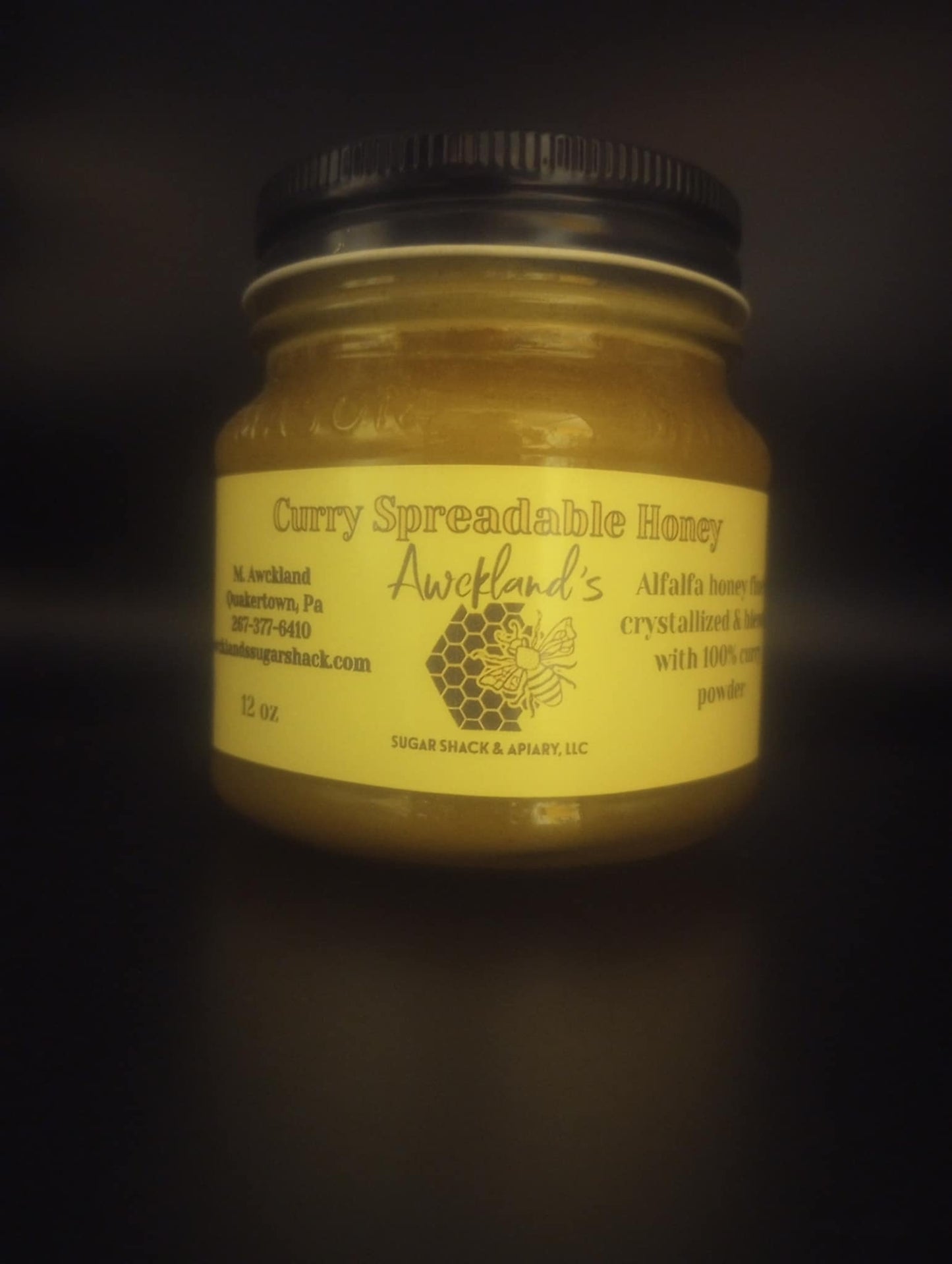 Curry Spreadable Honey