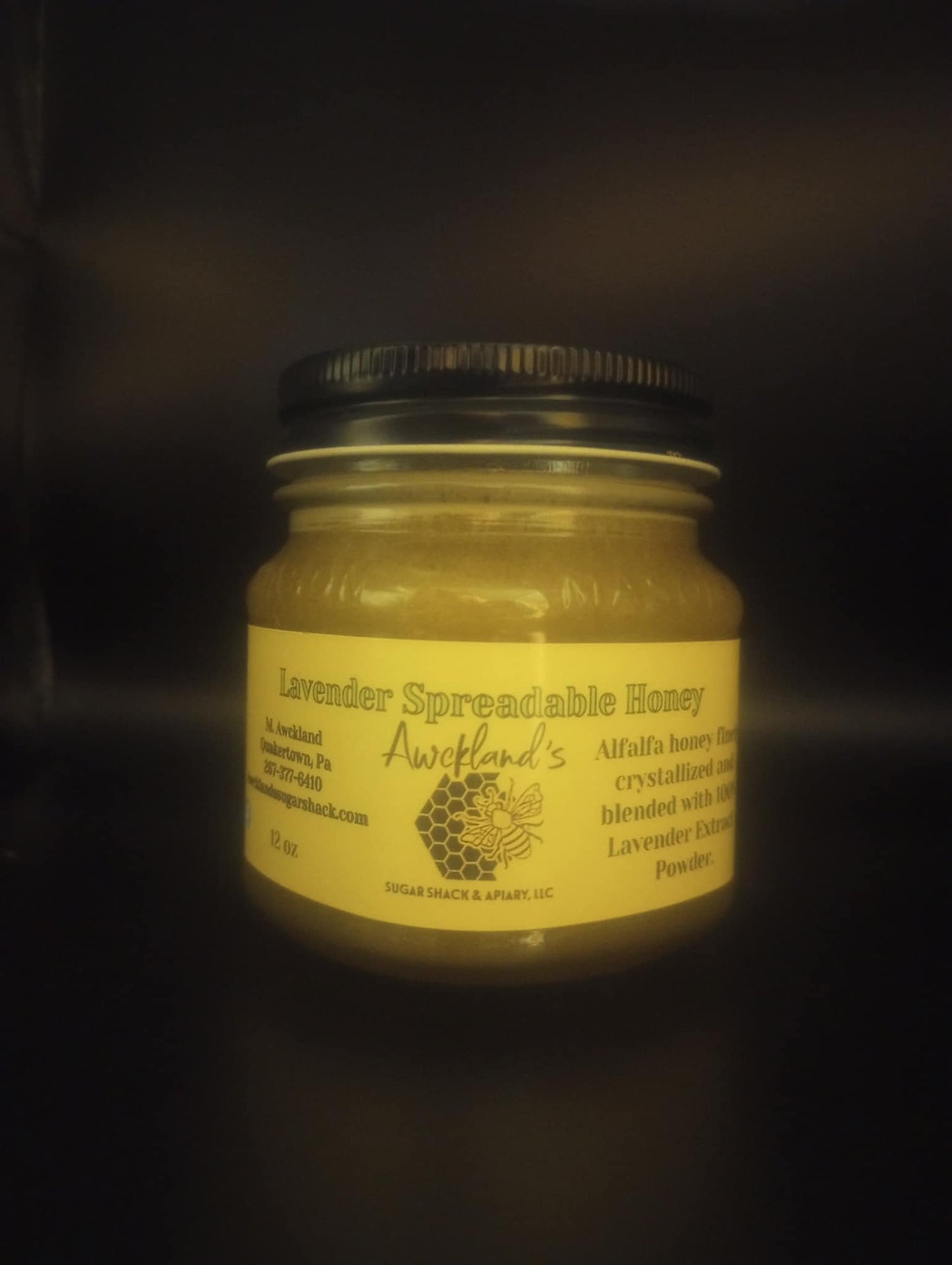 Spreadable Lavender Honey